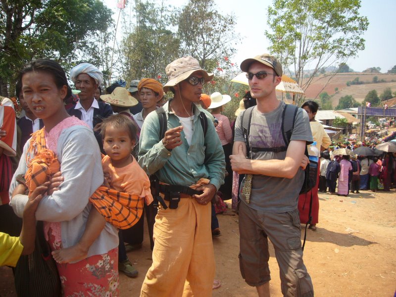 Ko Shwe explains the procedure.